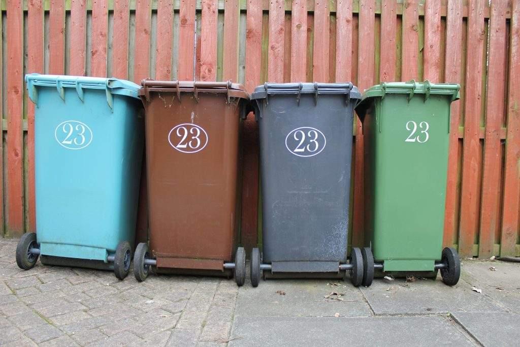 waste bins