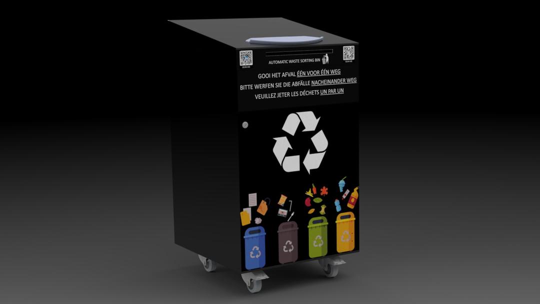 Garby, the AI waste sorting bin